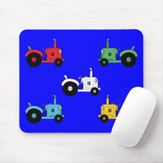 Tapis De Souris Tracteurs (Avec souris)