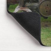 Tapis De Souris Tracteurs antiques de roue en métal (Coin)