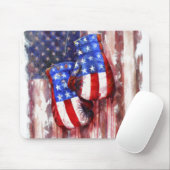 Tapis De Souris Tradition américaine de boxe (Avec souris)