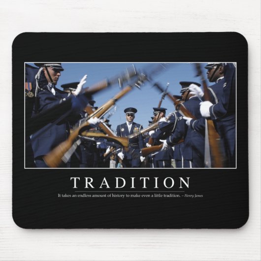 Tapis De Souris Tradition : Citation inspirante (Devant)