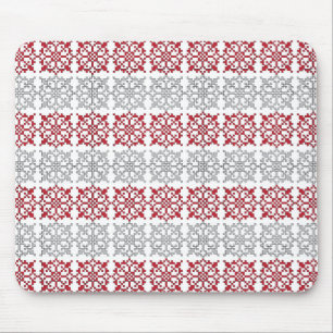 Tapis De Souris Traditional Latvian SUN sign geometric pattern I