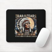 Tapis De Souris Trail Of Tears Memorial Amérindien (Avec souris)