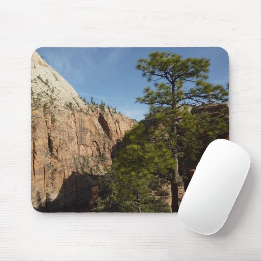 Tapis De Souris Trail to Angels Landing in Zion National Park (Avec souris)