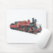 Tapis De Souris Train (Avec souris)