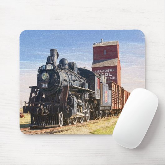 Tapis De Souris Train 1 Mousepad (Avec souris)
