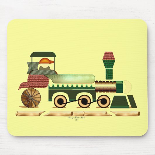 Tapis De Souris Train 2 d'appel d'appel (Devant)