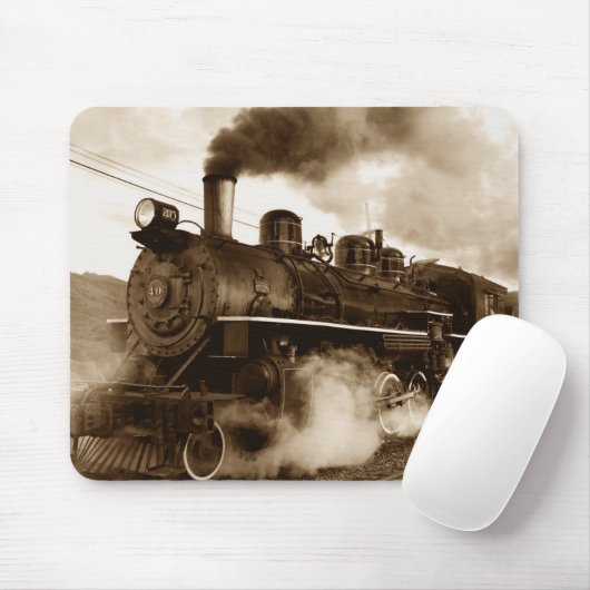 Tapis De Souris Train 4 Mousepad (Avec souris)