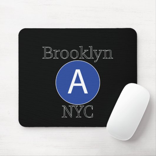 Tapis De Souris Train A de Brooklyn (Avec souris)