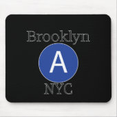 Tapis De Souris Train A de Brooklyn (Devant)