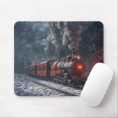 Tapis De Souris Train à neige (Avec souris)