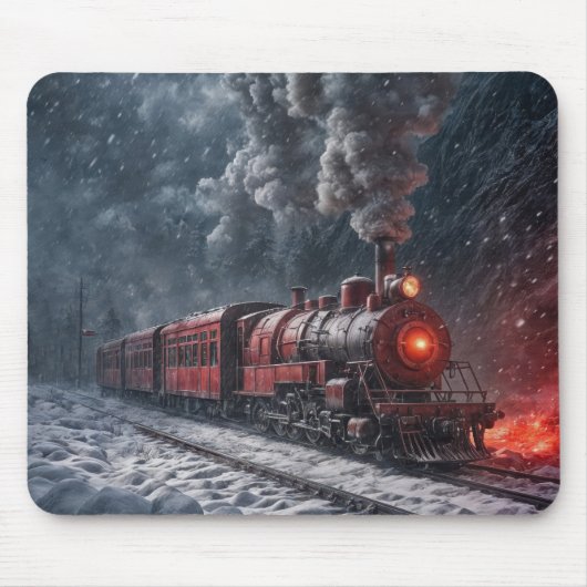 Tapis De Souris Train à neige (Devant)