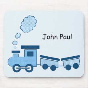 Tapis De Souris Train Blue Choo Choo