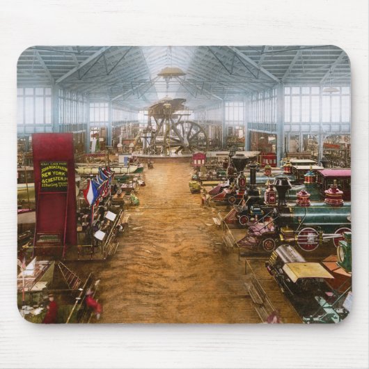 Tapis De Souris Train - Cette nouvelle odeur de train 1876 (Devant)
