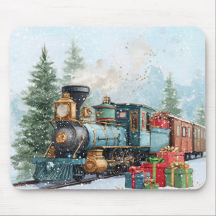 Tapis De Souris Train de Noël