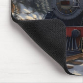 Tapis De Souris Train d'hiver (Coin)