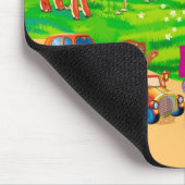 Tapis De Souris train et voiture (Coin)