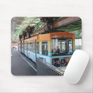 Tapis De Souris Train flottant Orange Blue Wuppertal