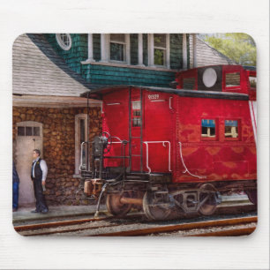 Tapis De Souris Train - Fourgon de queue - Fin de ligne
