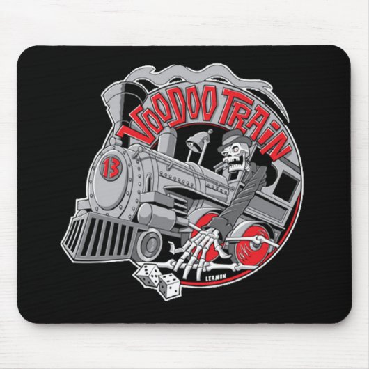 Tapis De Souris Train Mousepad de vaudou (Devant)