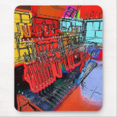 TAPIS DE SOURIS TRAIN STATIONS (Devant)