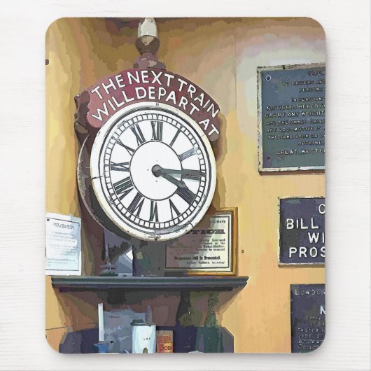TAPIS DE SOURIS TRAIN STATIONS (Devant)