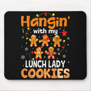 Tapis De Souris Traîner avec mes cookies de dame de cantine Ginger