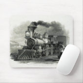 Tapis De Souris Trains (Avec souris)