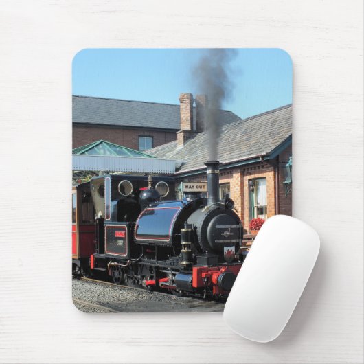 TAPIS DE SOURIS TRAINS À VAPEUR (Avec souris)