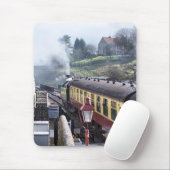 TAPIS DE SOURIS TRAINS À VAPEUR (Avec souris)