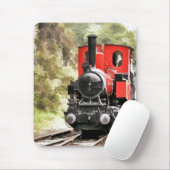 TAPIS DE SOURIS TRAINS À VAPEUR (Avec souris)