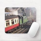 TAPIS DE SOURIS TRAINS À VAPEUR (Avec souris)
