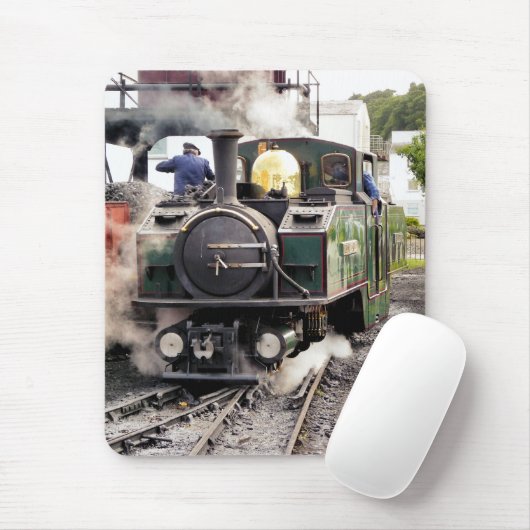 TAPIS DE SOURIS TRAINS À VAPEUR (Avec souris)