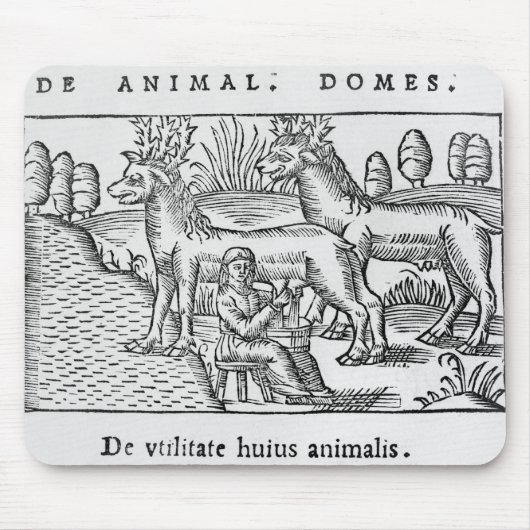 Tapis De Souris Traite des rennes (Devant)