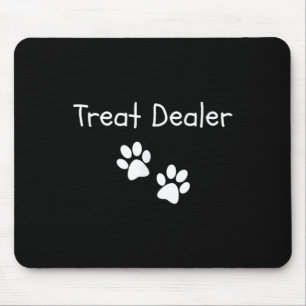 Tapis De Souris Traitez Er Chien Empreinte de patte Drôle Chien Am