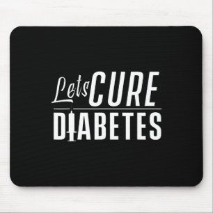 Tapis De Souris Traitons le diabète Insuline Sensibilisation Diabé