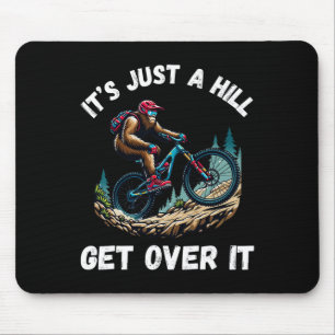 Tapis De Souris Trajet Bigfoot Vélo de Montagne Drôle Sasquatch Cy