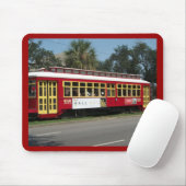 Tapis De Souris Tramway rouge (Avec souris)