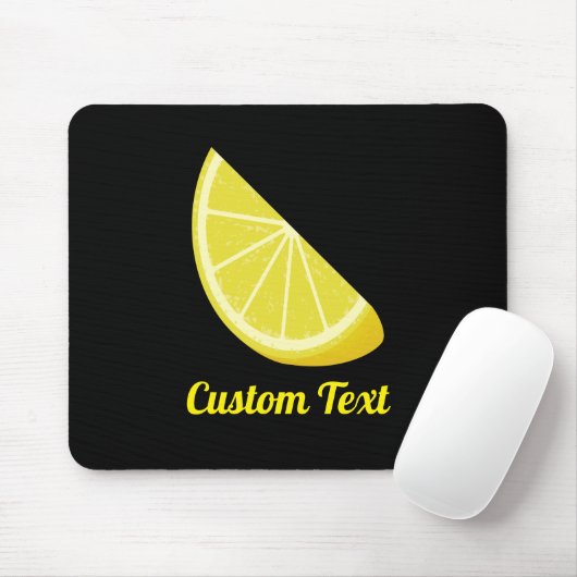 Tapis De Souris Tranche de citron (Avec souris)