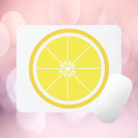 Tranche de citron jaune
