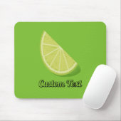 Tapis De Souris Tranche de citron vert (Avec souris)