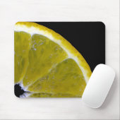 Tapis De Souris Tranche orange (Avec souris)