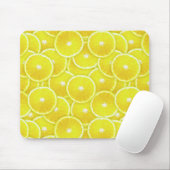 Tapis De Souris Tranches de citron (Avec souris)