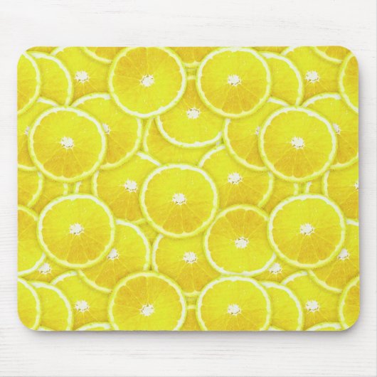 Tapis De Souris Tranches de citron (Devant)