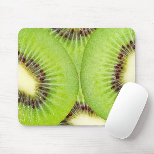 Tapis De Souris Tranches de kiwi (Avec souris)