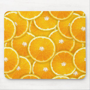 Tapis De Souris Tranches orange