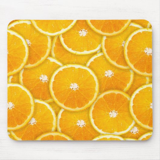 Tapis De Souris Tranches orange (Devant)