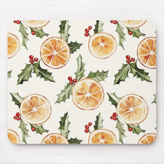 Tapis De Souris Tranches orange (Devant)