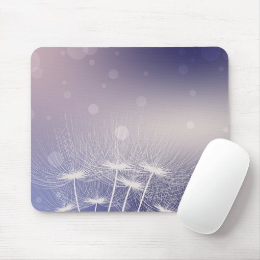 Tapis De Souris Tranquil Dandelion Mouse Pad (Avec souris)