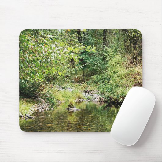 Tapis De Souris Tranquillité dans les bois...... (Avec souris)