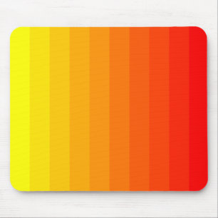 Tapis De Souris Transition de couleur - jaune au rouge